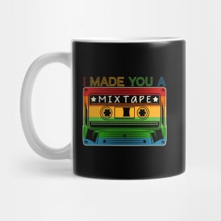 I Made You a Mixtape Retro Vintage Cassette Tape Mug